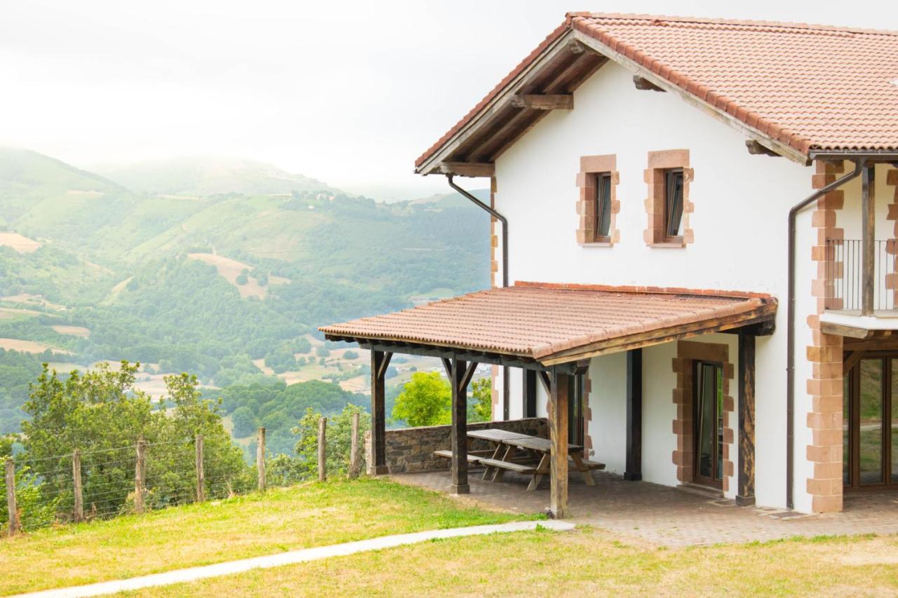 Behin Batean, Espectacular Casa Rural En Pleno Corazon Del Valle Baztan Ziga Buitenkant foto