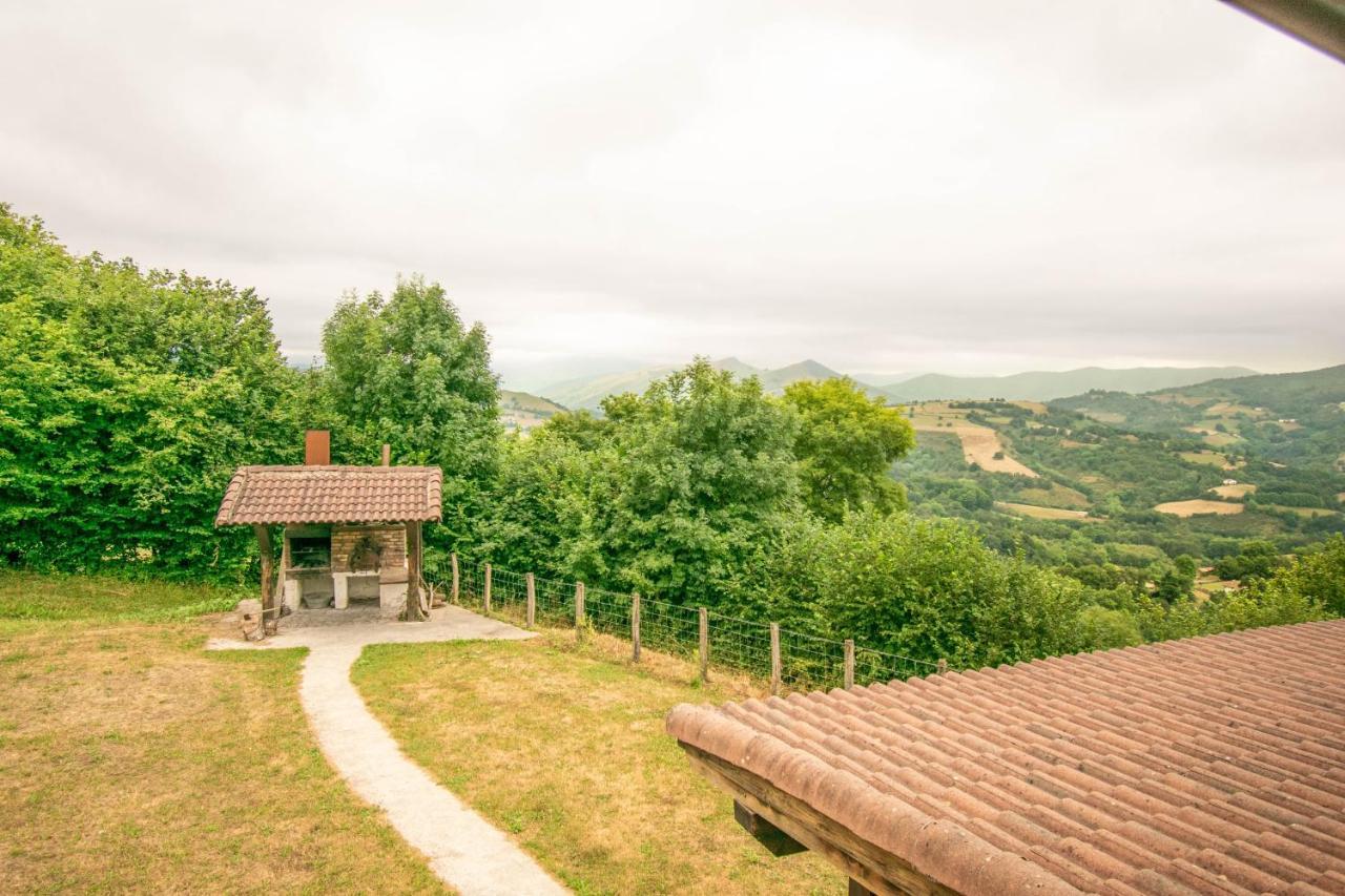 Behin Batean, Espectacular Casa Rural En Pleno Corazon Del Valle Baztan Ziga Buitenkant foto