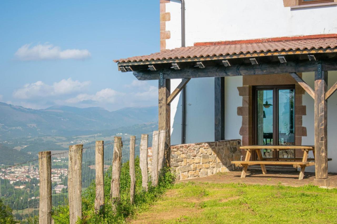 Behin Batean, Espectacular Casa Rural En Pleno Corazon Del Valle Baztan Ziga Buitenkant foto