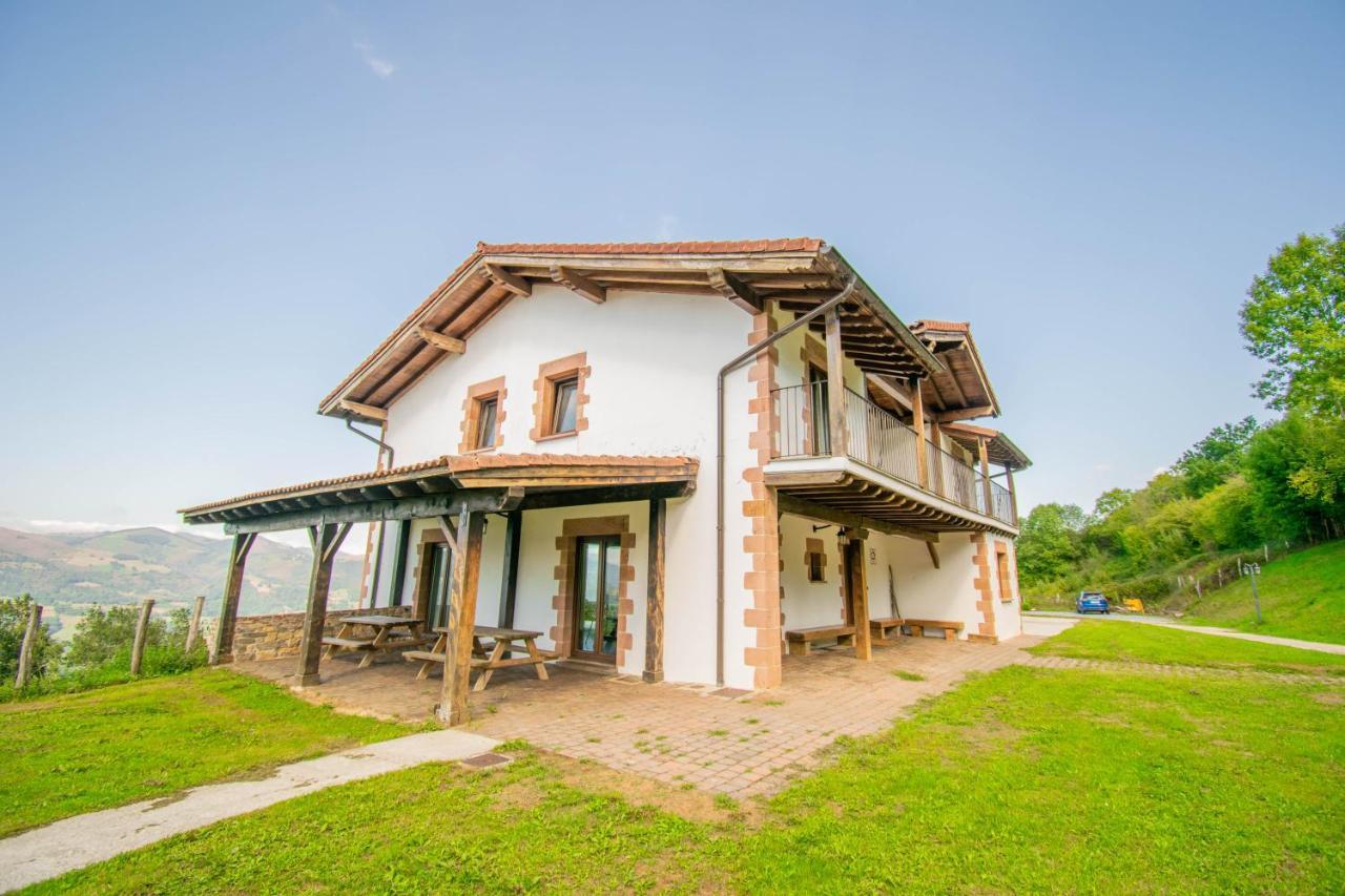 Behin Batean, Espectacular Casa Rural En Pleno Corazon Del Valle Baztan Ziga Buitenkant foto