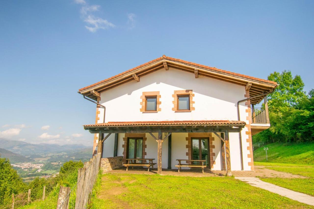 Behin Batean, Espectacular Casa Rural En Pleno Corazon Del Valle Baztan Ziga Buitenkant foto