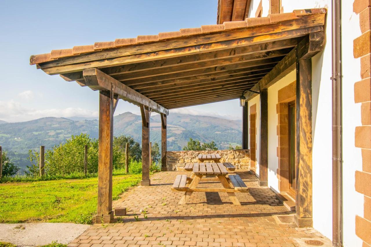 Behin Batean, Espectacular Casa Rural En Pleno Corazon Del Valle Baztan Ziga Buitenkant foto