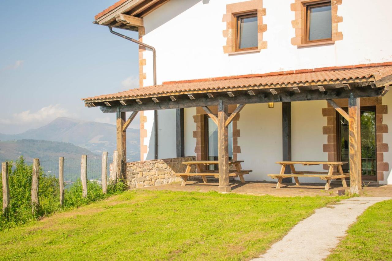 Behin Batean, Espectacular Casa Rural En Pleno Corazon Del Valle Baztan Ziga Buitenkant foto